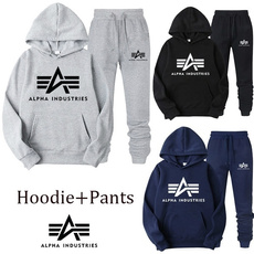 2pieceset, Fashion, pullover hoodie, Casual pants