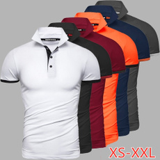 Móda, Polo T-Shirts, slim, short sleeves