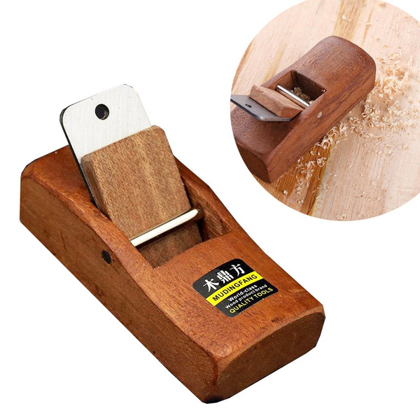 Golden S Wood Hand Plane Tool Mini Plane Wood Trimming Plane for Woodworking Wood Planer Hand Tool Surface Smoothing Edge Trimming Thumb Plane