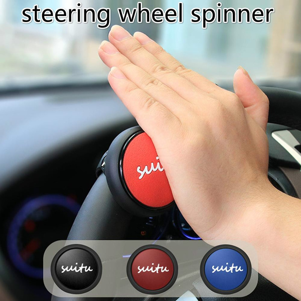 Universal Car Steering Wheel Spinner Knob Spinner Rotation Anti-slip Steering  Wheel Booster Tool Auto Car Styling Handle Control