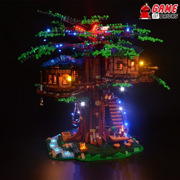 lego treehouse light