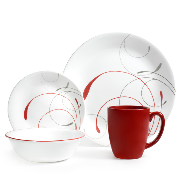 Corelle Livingware Splendor 16Piece Dinnerware Set Wish