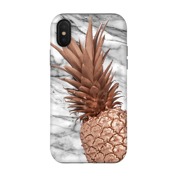 Rose Gold Pineapple On Marble Phone Case Cover For Iphone 11 Pro 6 7 8 Plus X Xr Xs Max Samsung Galaxy S8 9 10 Plus Wish
