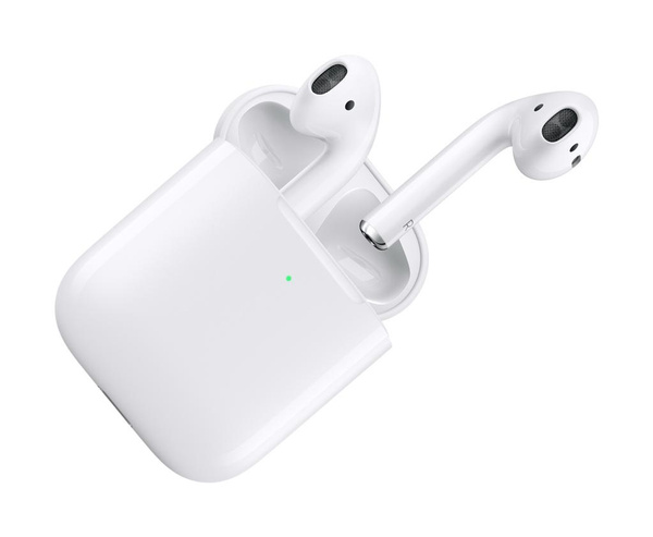 Apple AirPods 2 White with Charging Case In Ear Headphones MV7N2BE/A | Wish