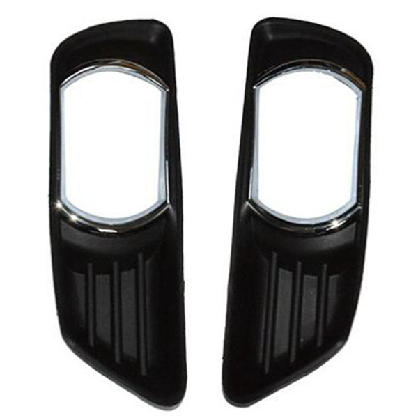 1Pair Car Front Bumper Fog Light Covers Lower Fog Light Trim Bezel