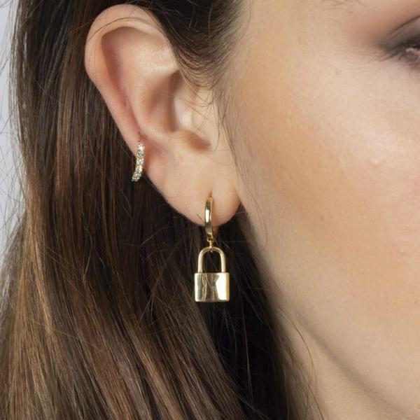 Daeou Mens Earrings 202mm stainless steel ear ring Jewelry earrings jewelry Send loved friends