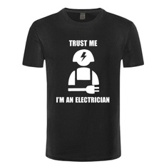 Funny, trust, Electrician, Shirt