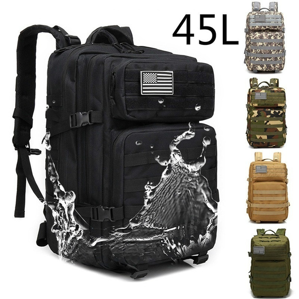 Small Military Molle Tactical Backpack Army Assault Rucksack Pack Bug Out  Bag