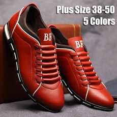 casual shoes, Sneakers, Plus Size, leather shoes