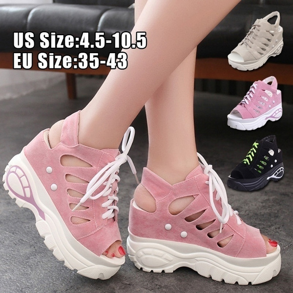 Waterproof platform online sandals