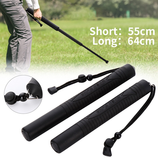 Retractable Stick Plastic 3Section Collapsible Pole Glass Breaking
