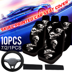 carseatcover, Fashion, skull, carcover