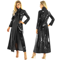 Cosplay, clubwear, pvcleather, Long Coat