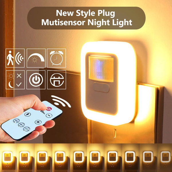 Led motion sensor wall deals outlet light