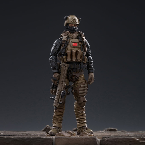 3.75 Inches 1:18 Realistic Removable Action Figure Soldier Model Collection