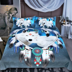 whitewolfquiltcover, Blues, Decor, beddingarticle
