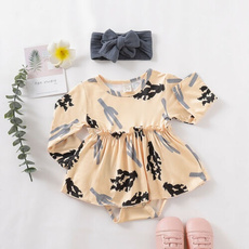 romperjumpsuit, babygirlsclothe, Рукав, Long Sleeve