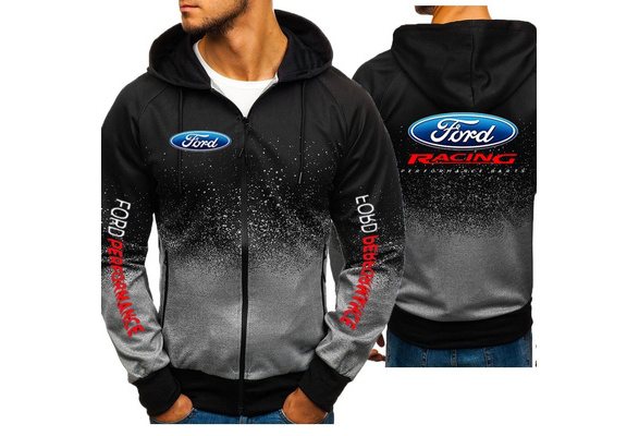 ford racing moletom com capuzs
