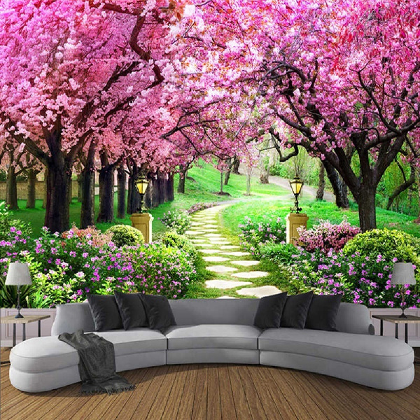 Cherry blossom tree discount tapestry