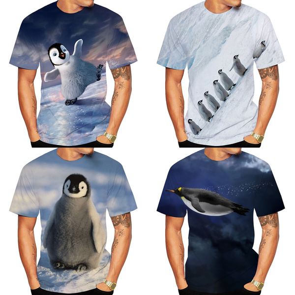 2020 New Fashion Penguins T Shirt Going Out Street High Quality Casual T Shirt For Women Funny Fashion Men Shirts Wish - roblox penguin package shirt