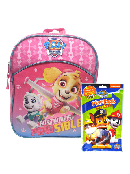 paw patrol light up backpack