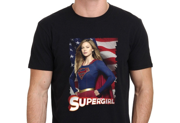 SUPERGIRL TV Series DC Female Super Hero Men s T Shirt Wish