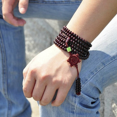 sandalwoodbracelet, Beaded Bracelets, prayerbracelet, Wristbands