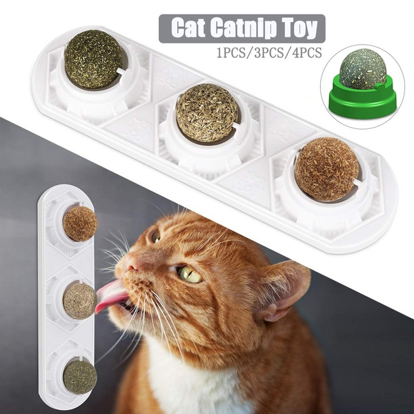 Pet Catnip Toy Edible Ball Safe