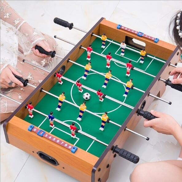 Mini Foosball Table Top Wooden Kids Children's Table Football Machine Table  Soccer Toys for Kids Soccer Game Table Indoor Games