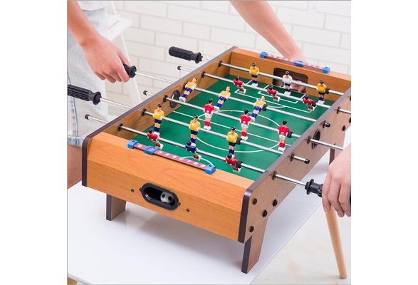 Mini Foosball Table Top Wooden Kids Children's Table Football Machine Table  Soccer Toys for Kids Soccer Game Table Indoor Games