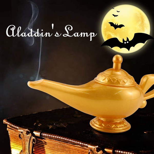 Halloween Aladdin Genies Lamp Magics Cosplay Arabian Parties Decoration Supplies 
