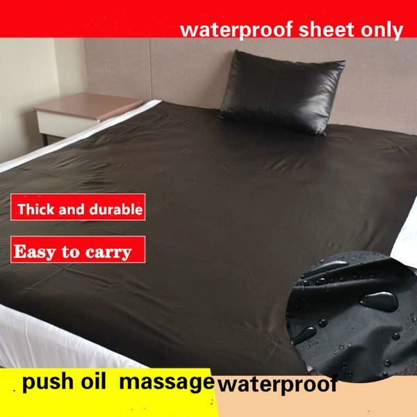 220x130 220x200 2-Person Waterproof Bed Sheet Mattress Cover Bedding Sheet PVC