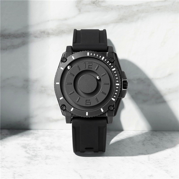 Eutour Blue Watches Men Luxury Magnetic Ball Quartz Watch Stainless Steel  Mens Wristwatch Waterproof Fashion Couple Male Clock - AliExpress