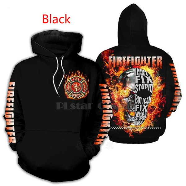 FireFighter Firemen Hero Harajuku casual Tracksuit 3D Print Hoodie | Wish