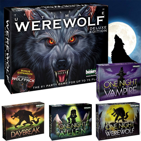 Board Games One Night Ultimate Werewolf Daybreak vampire alien