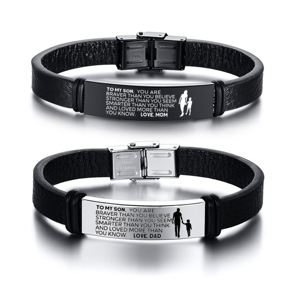 To my son on sale you are braver bracelet