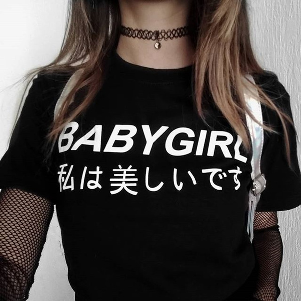 baby girl shirt tumblr