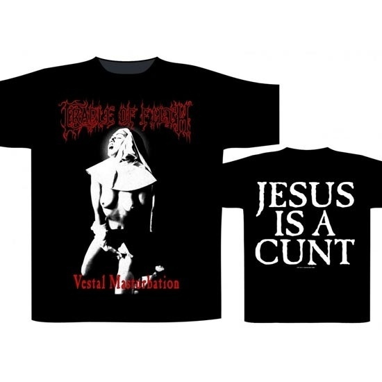 T-Shirt – Cradle of Filth – Vestal Masturbation | Wish