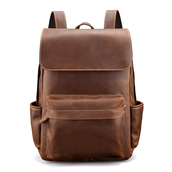 Leather Backpacks for Men & Women