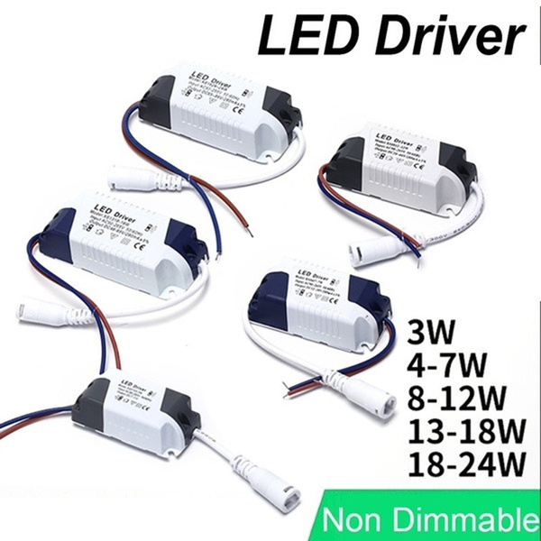 Broek Plenaire sessie Verbazing LED Driver LED Light Transformer Power Supply Adapter for Led Lamp/bulb  Plastic | Wish