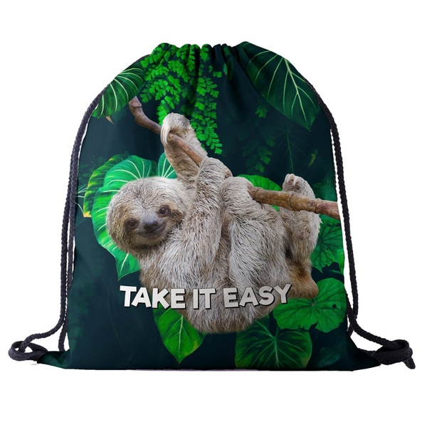sloth backpack purse