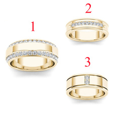 ringsformen, DIAMOND, wedding ring, gold
