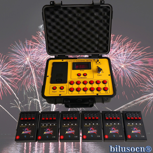1200Cues Fireworks Remote Control 36 Cues FCC Fireworks Firing System 
