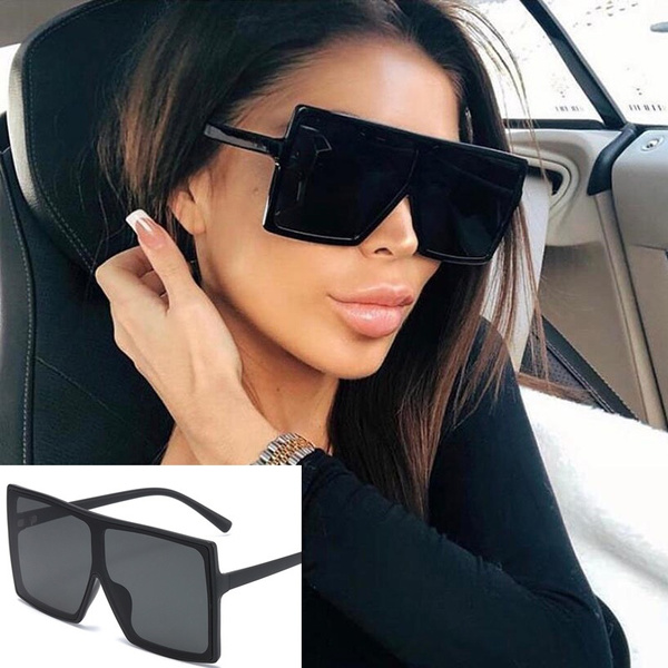 Large best sale pink sunglasses