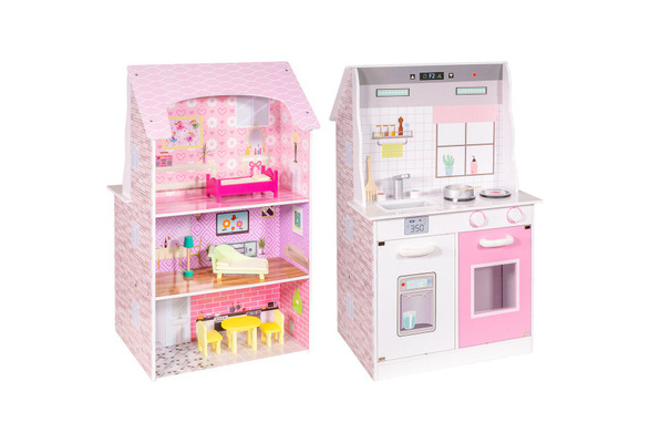 posh 2 in 1 kitchen dollhouse