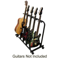Acoustic Guitar, Electric, Stand