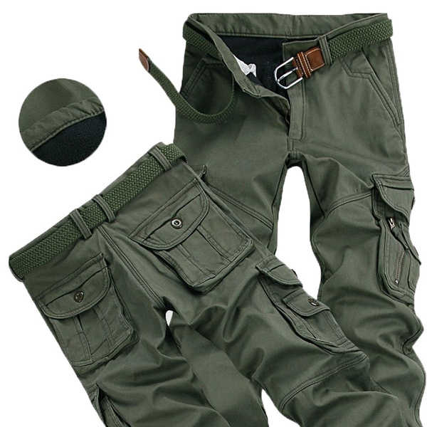 warm cargo pants