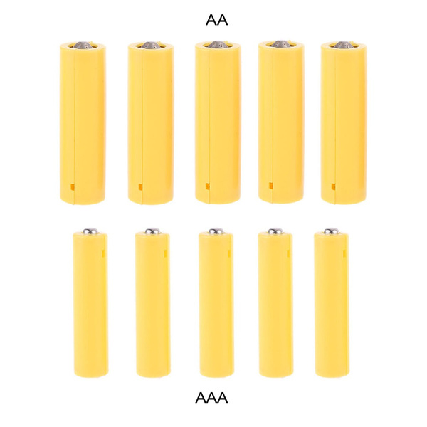 AA AAA Size Fake Setup for Shell Placeholder Cylinder Conductor Cell ...