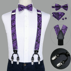 suspenders, Adjustable, trousersaccessorie, bow tie
