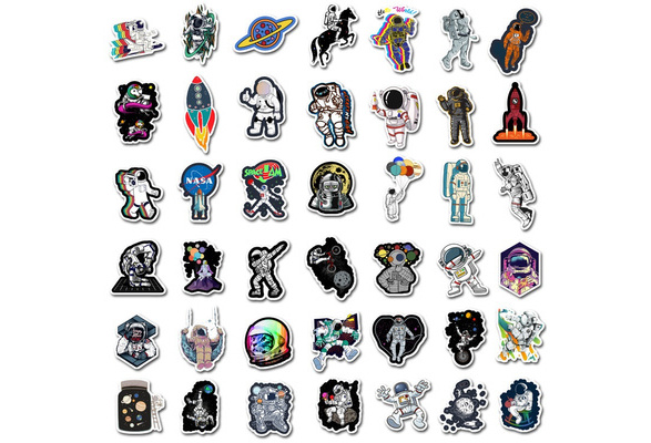 bags 50 Unique Astronaut Space Cartoon Stickers for suitcase and a lot more bags 50 Unique Astronaut Space Cartoon Stickers for suitcase and a lot more